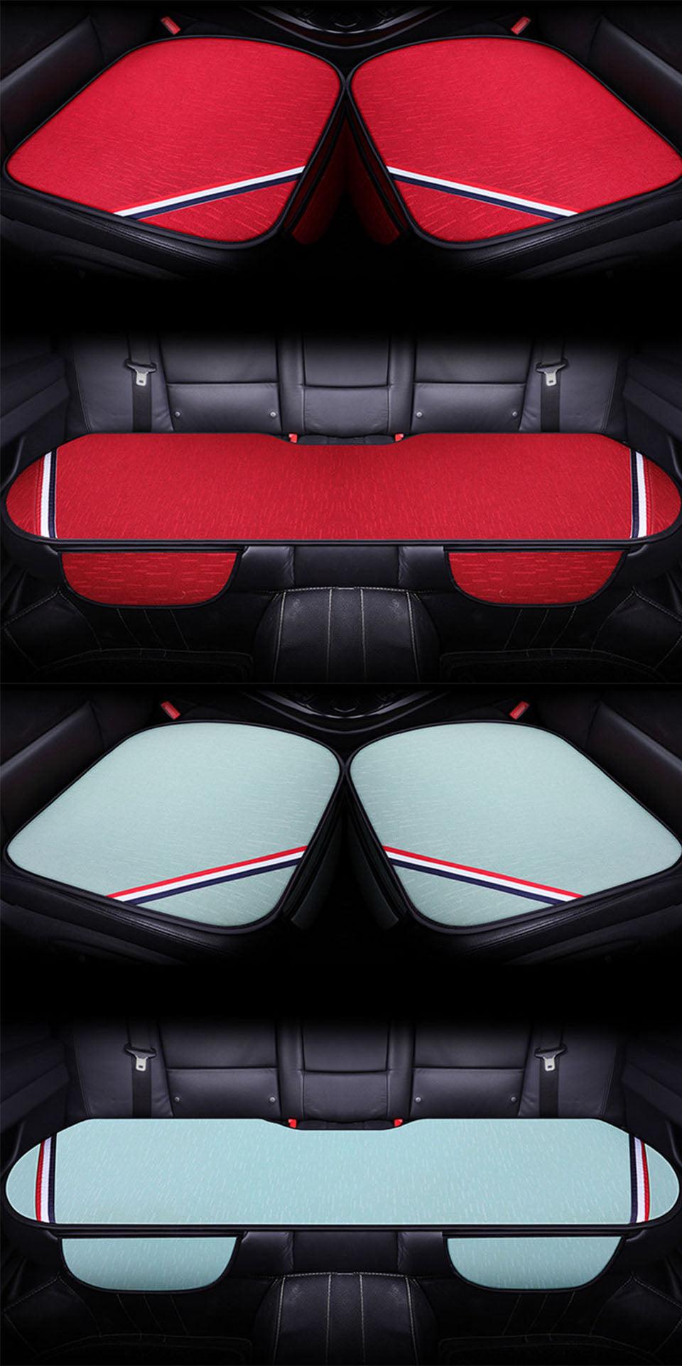 Seat Cushion Car Front Rear Breathable Protector Mat Pad 3 Pcs/Lot