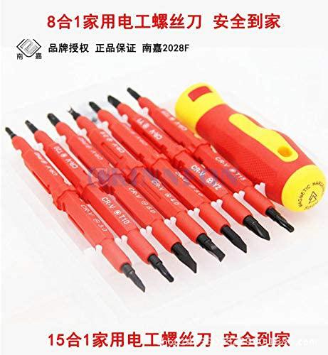 Screwdriver DHL 50Set 7pcs Electrician's Insulated Electrical Hand Screwdriver Tool Set Home Garden Hand Tools With Box