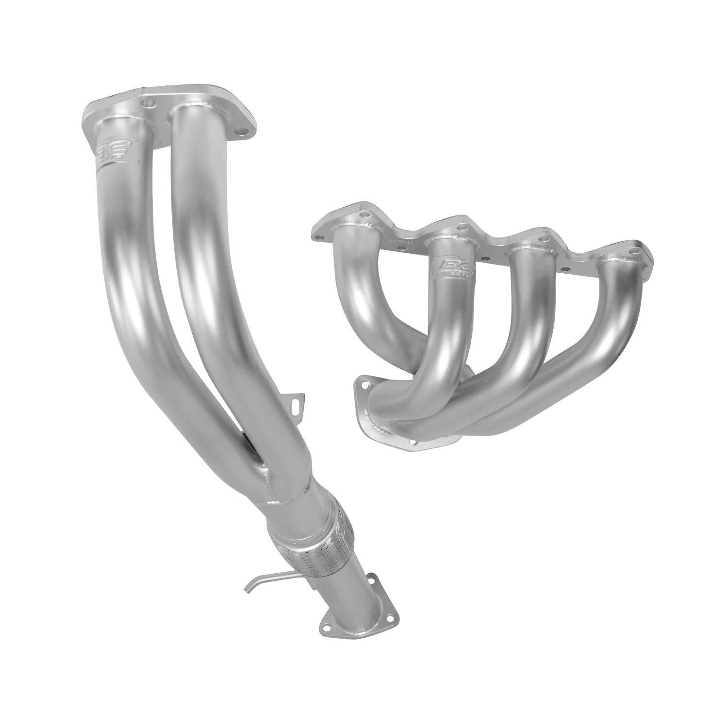 DC Sports HHC5029 Silver 4-2-1 Header with Ceramic Coating and 2.5" Collector - 2 Piece