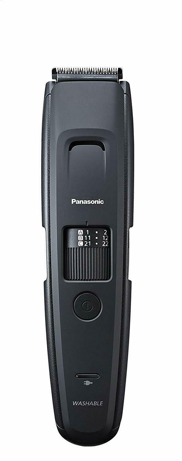 Panasonic Er-gb86-k503 Beard Trimmer for Long Beards Rechargeable With 3 Combs