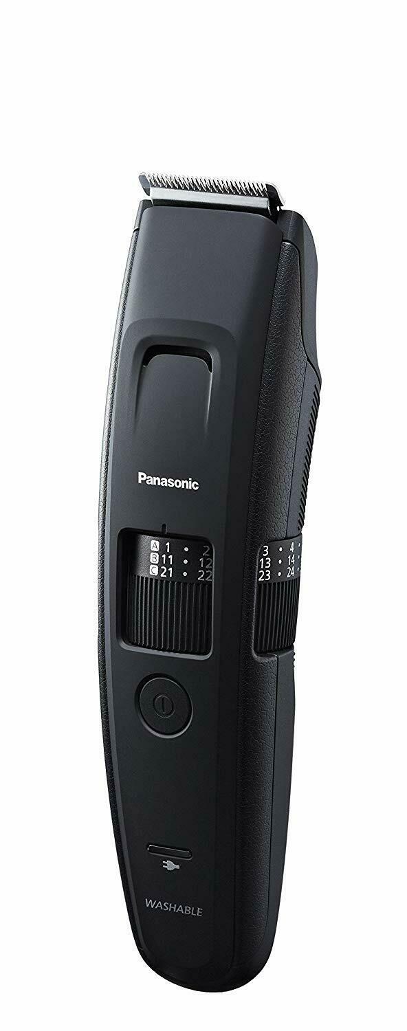 Panasonic Er-gb86-k503 Beard Trimmer for Long Beards Rechargeable With 3 Combs