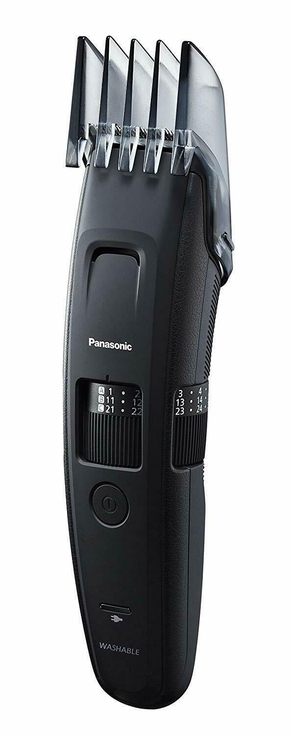 Panasonic Er-gb86-k503 Beard Trimmer for Long Beards Rechargeable With 3 Combs