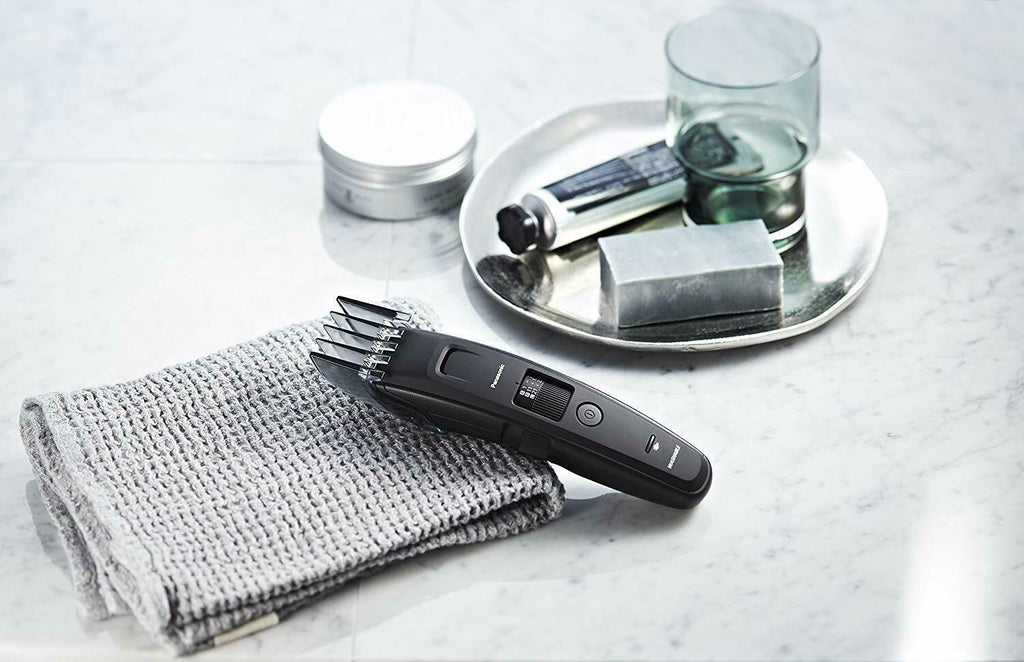 Panasonic Er-gb86-k503 Beard Trimmer for Long Beards Rechargeable With 3 Combs