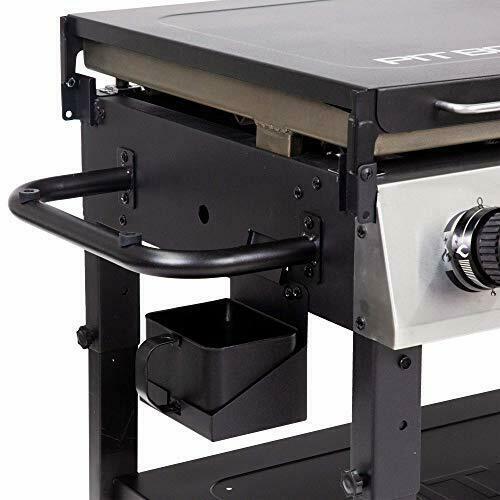 10762 5 Burner Gas Griddle, Black