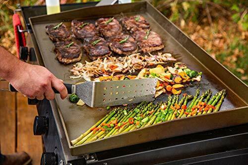 10762 5 Burner Gas Griddle, Black