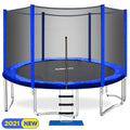 ORCC 12FT Kids Trampoline, TÜV Certificated Yard Trampoline with all Accessories