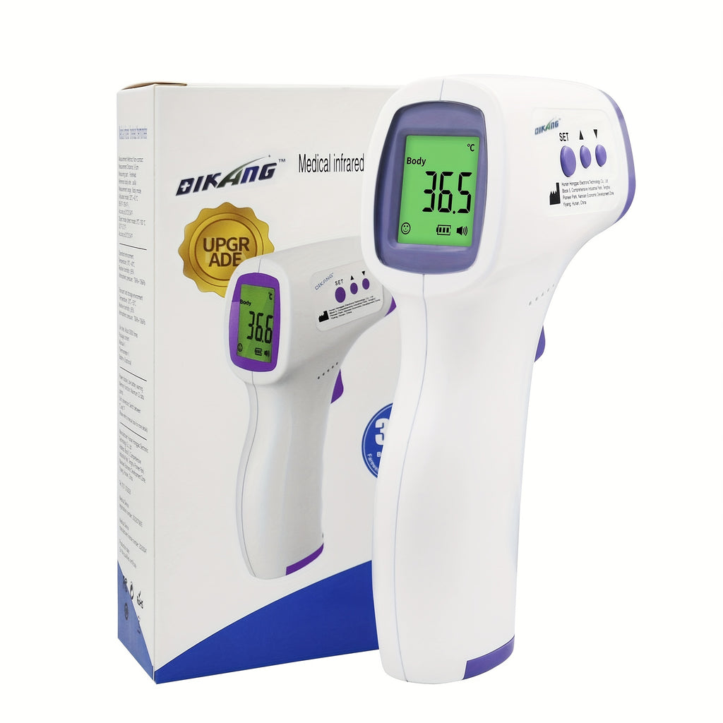 No-Touch Forehead Thermometer, Digital Infrared Thermometer For Adults And Kids, Touchless Baby Thermometer, LarLED Digits, Quiet Feedback, Non Contact , Christmas Halloween Gift
