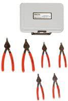 Proto Tools J360A - Retaining Ring Plier Set - For Internal/External Rings, Fixed Tips
