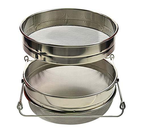 Honey Uncapping Harvesting, Uncapping Knife Uncapping Fork Honey Bucket Double Layer Honey Filter