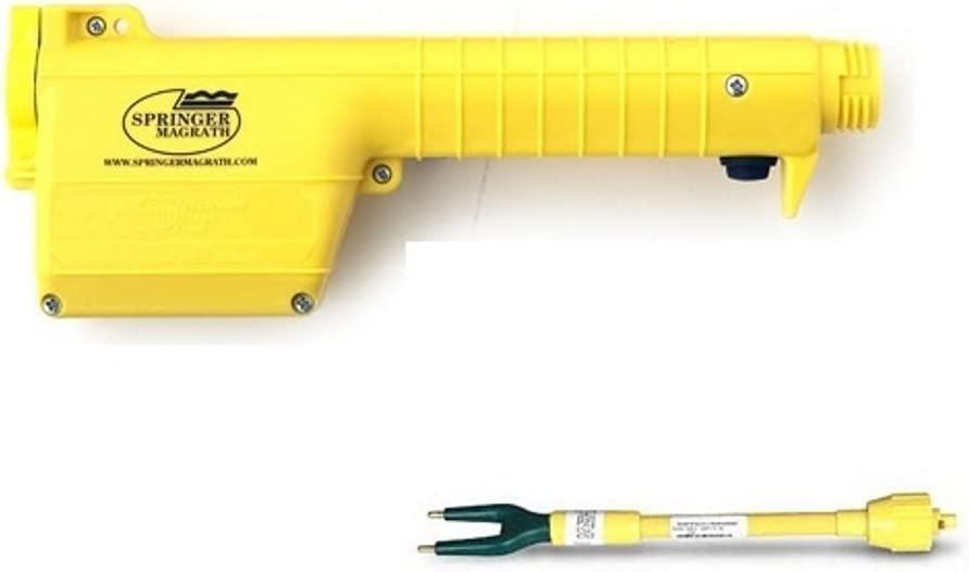 Magrath Yellow Hot Shot Handle Prod Cattle Swine Livestock Handling 9" Shaft