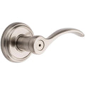 PrestiTobin Satin Nickel Universal Bed/Bath Door Lever