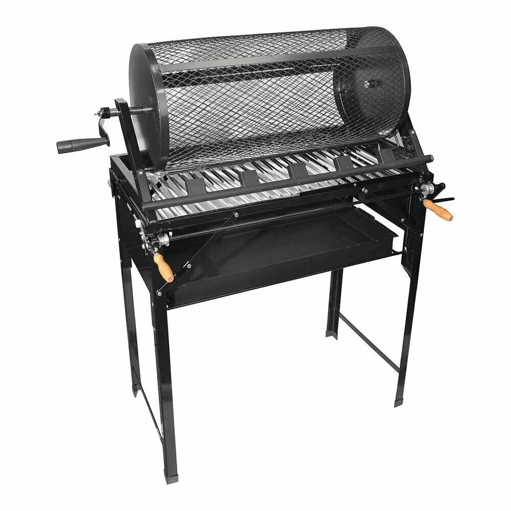 5 Burner Hatch Chile Roaster Propane Roaster Drum & Portable Stand CR-BARBACOA-2