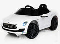 12V Maserati Ghibli Ride on electric power car For Kids Remote Control MP3 LED lights Opening doors - White