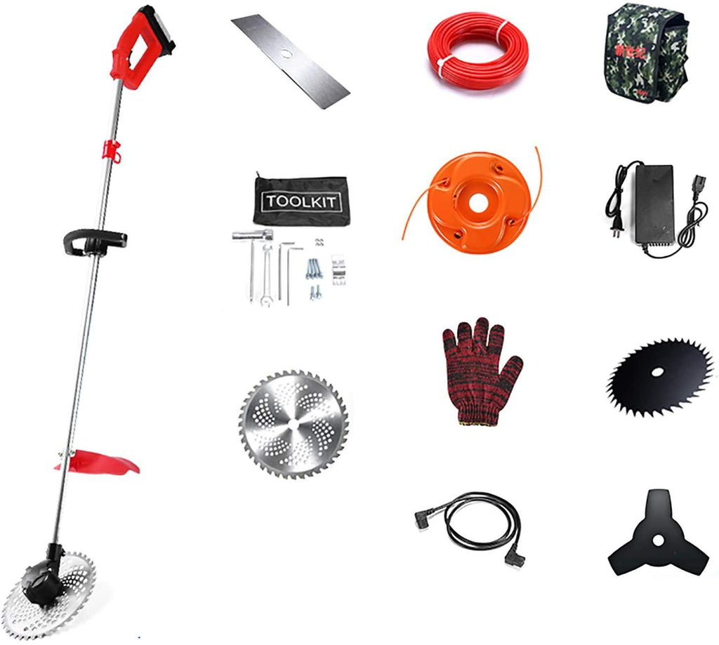 PEIHAN DIY Lawn Garden Care Tool,Powerful Electric Strimmer Household Lawn Mower Telescopic Lightweight Lawn Edger Cutter for Tree Branch Hedges