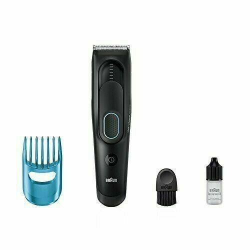 Braun HC5010 Hair Clipper Washable Dual VoltaBlack Genuine