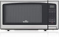 Willz WLCMJ411S2-10 Countertop Microwave Oven, 6 CooPrograms, LED Lighting Push Button, 1.1 Cu.Ft,  Steel