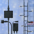 Connect 24V LED Starter Kit - Transformer Controller and 2 Sets of Christmas Lights - Warm Clear