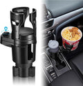 2 in 1 Large Car Cup Holder Extender Adapter THIS HILL with Adjustable Base&amp;Locking Function,All Purpose Cup Holder Expander for Car for Less Than 5.35" Large Bottles&amp;Drinks,2023 Upgraded