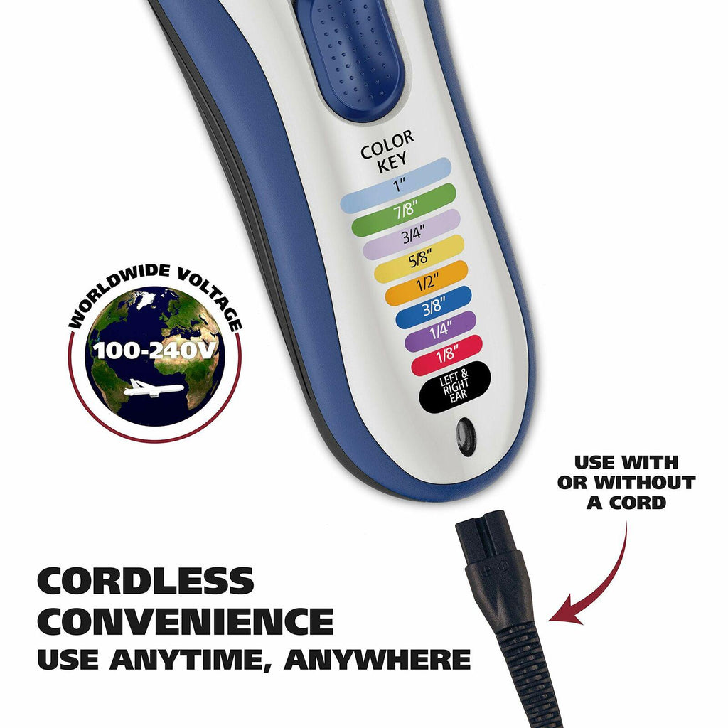 Maquina Para Cortar Cabello Recargable Cortadora de Pelo Profesional Inalambrica
