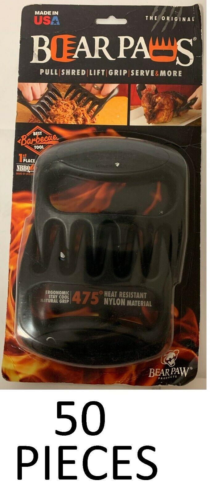 50 Meat Shredder Claws Bear Paws Claws BBQ Grill Beef Pulled Pork Shredder -BULK
