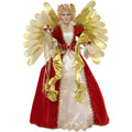 Christmas Time 32-In. Music, Lights, and Motion Christmas Angel Figurine | Animated Indoor Holiday Home Decor | CT-ANGL032-1RD