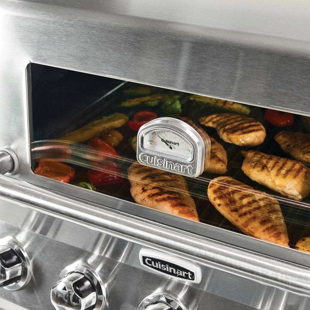 3-In-1  Five-Burner Propane Gas Grill with Side Burner