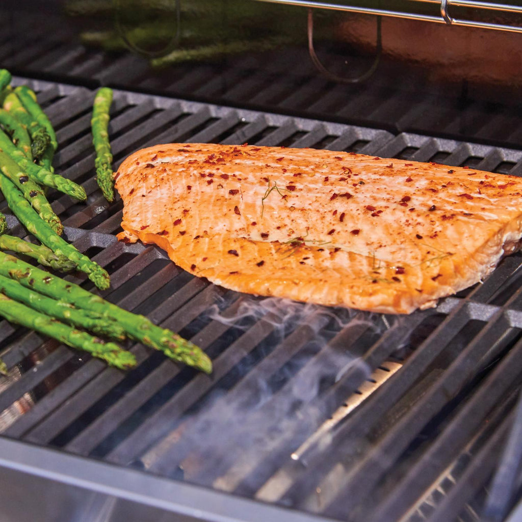 3-In-1  Five-Burner Propane Gas Grill with Side Burner