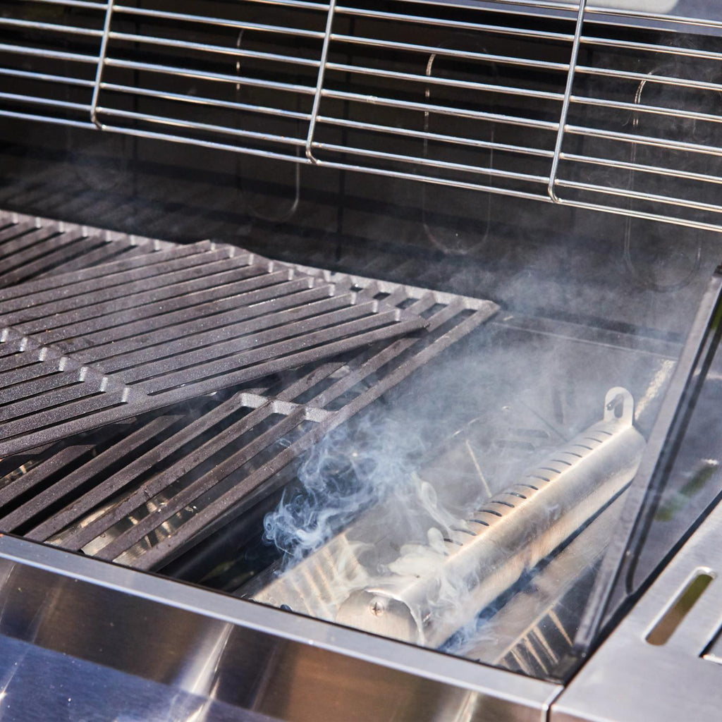 3-In-1  Five-Burner Propane Gas Grill with Side Burner