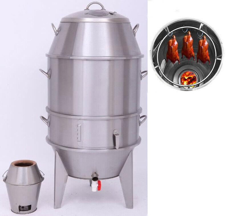 Charcoal PeRoast Duck Roaster Grill Oven Cooker BBQ Meat Turkey Party NEW