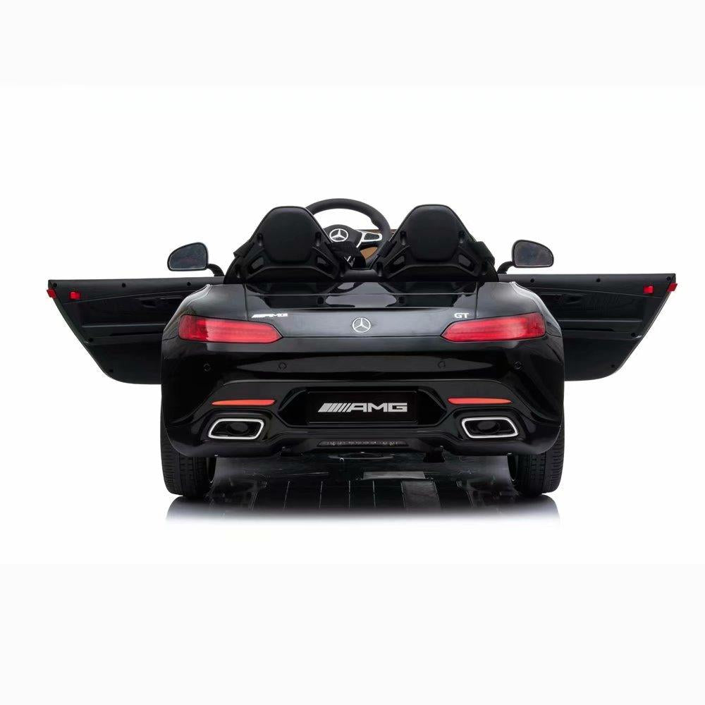 Akoyovwerve Toy Car For Kids To Ride In,BENZ GT LZ-920 12V Electric Cars for Boys and Girls with Remote Control Black