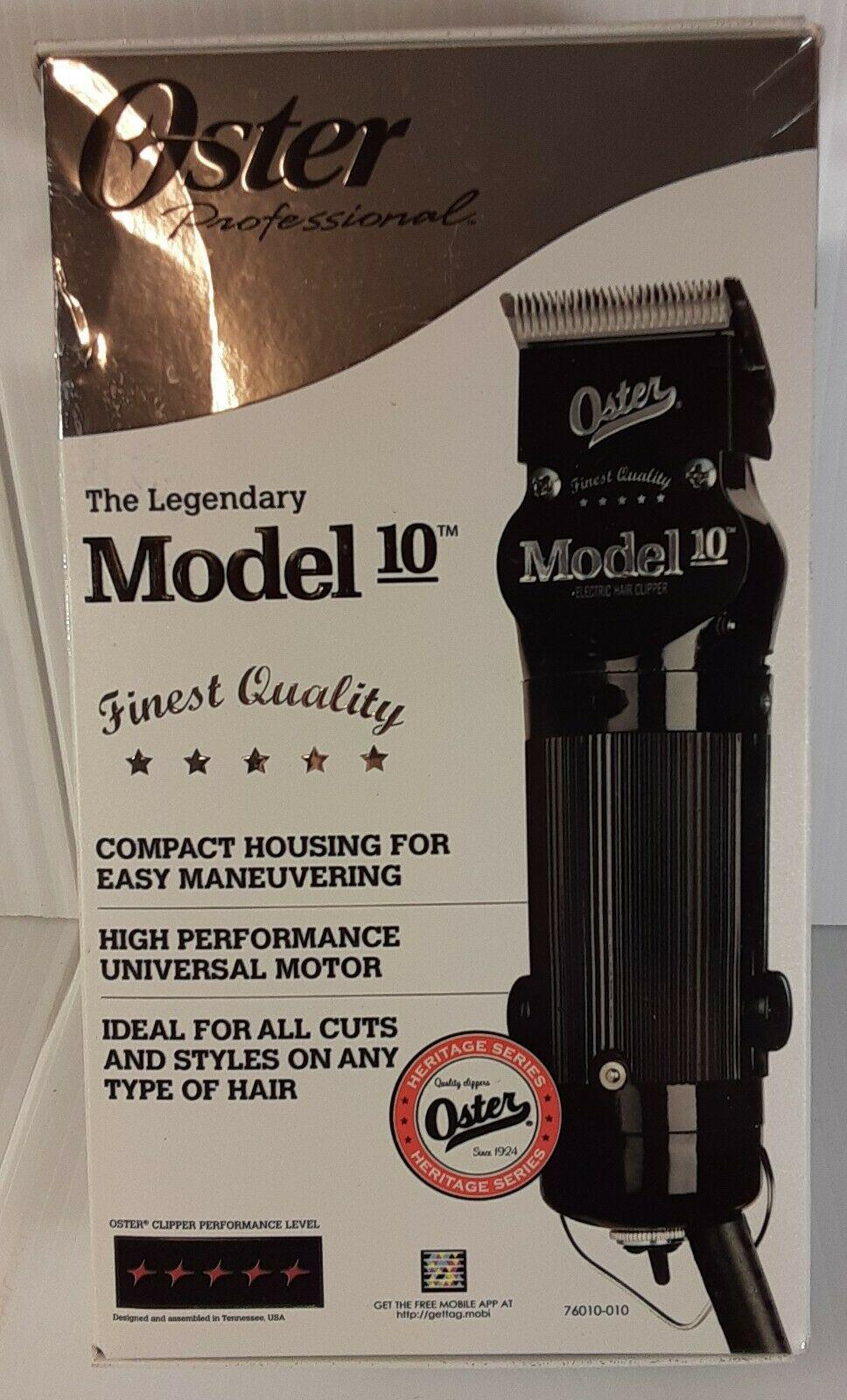 Professional Hair Clippers Trimmers Oster The Legendary Model 10 Barber Tool