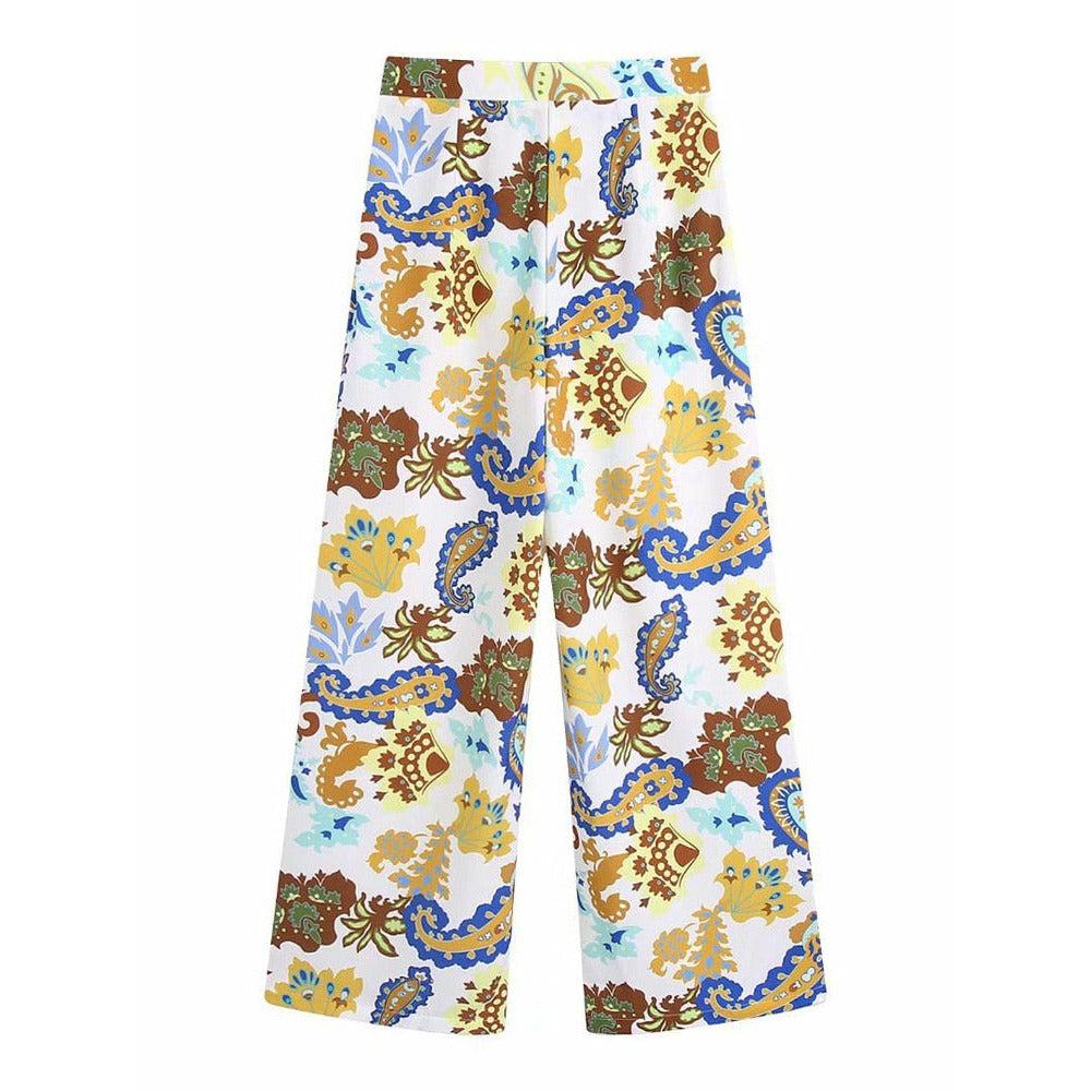 knot wide leg pants