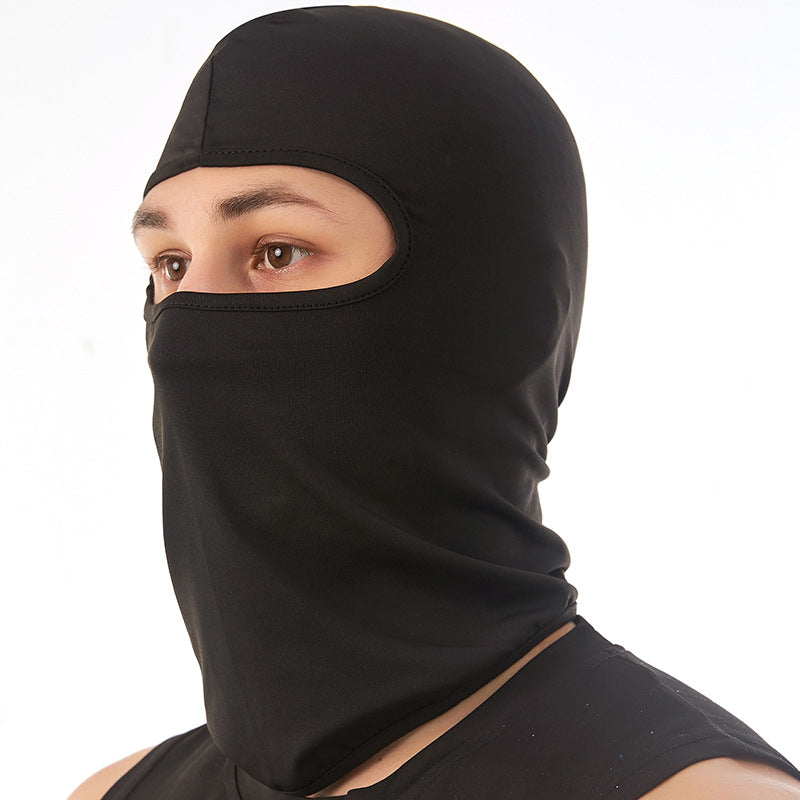 1 PC Full Face Cover Hat Balaclava Hat, Army Tactical CS Winter Ski Cycling Hat Sun Protection Scarf Outdoor Sports Warm Face Masks