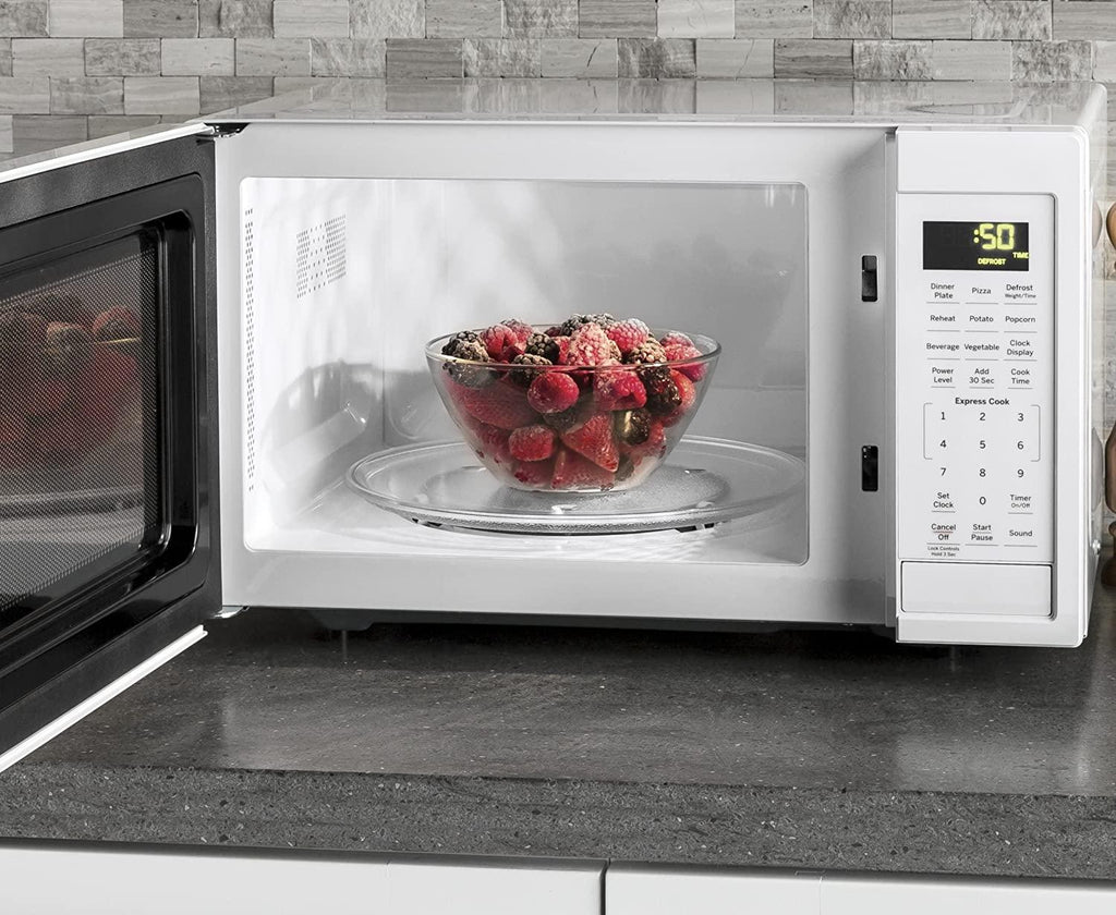Appliances JES1095DMWW 0.9 Cu. Ft. Capacity Countertop Microwave Oven, White