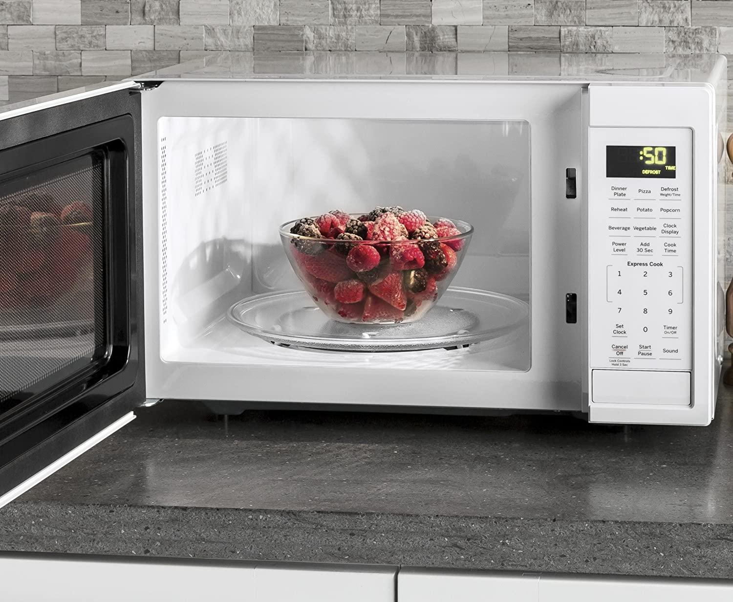 Appliances JES1095DMWW 0.9 Cu. Ft. Capacity Countertop Microwave Oven, White