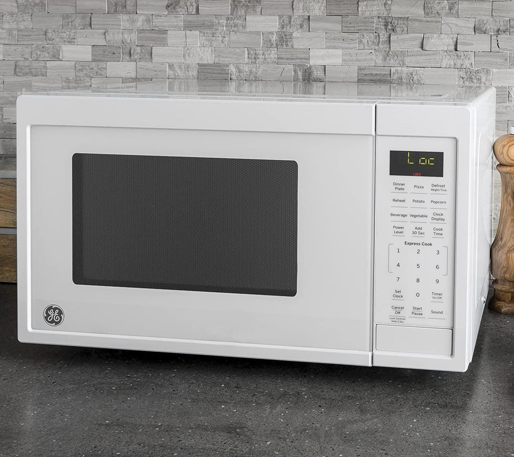 Appliances JES1095DMWW 0.9 Cu. Ft. Capacity Countertop Microwave Oven, White