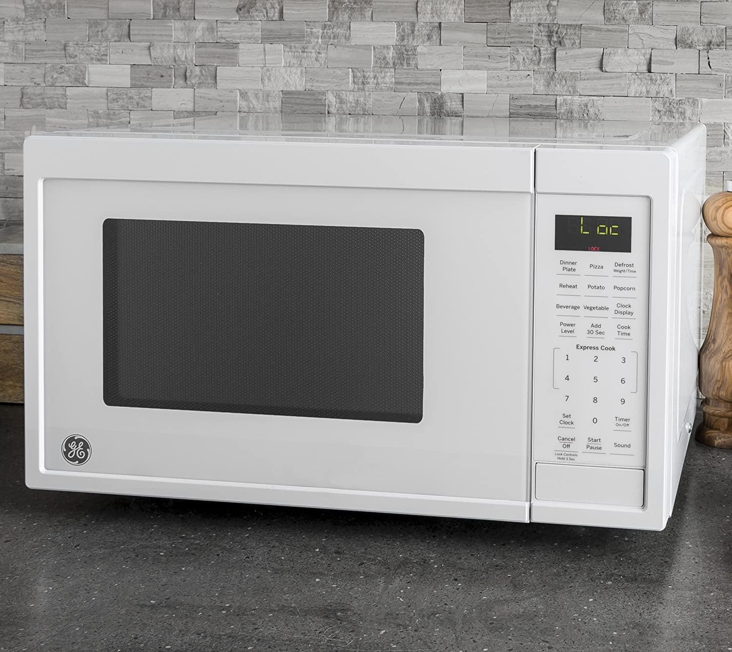 Appliances JES1095DMWW 0.9 Cu. Ft. Capacity Countertop Microwave Oven, White