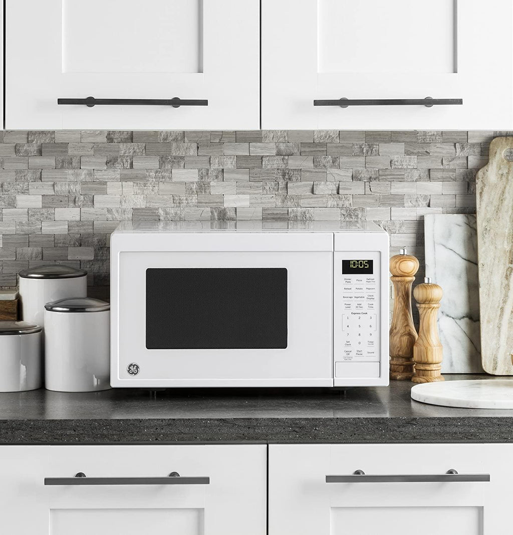 Appliances JES1095DMWW 0.9 Cu. Ft. Capacity Countertop Microwave Oven, White
