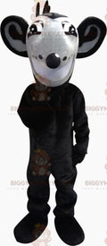 BIGGYMONKEYMascot Costume Gray and Black Rat with Big Ears