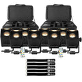 Chauvet DJ Freedom Q1N Pin Spot RGB+WW Light Systems Package
