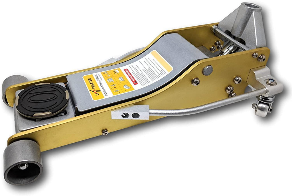 Lift 3 Ton Aluminum and Steel Low Profile High Lift Floor Jack