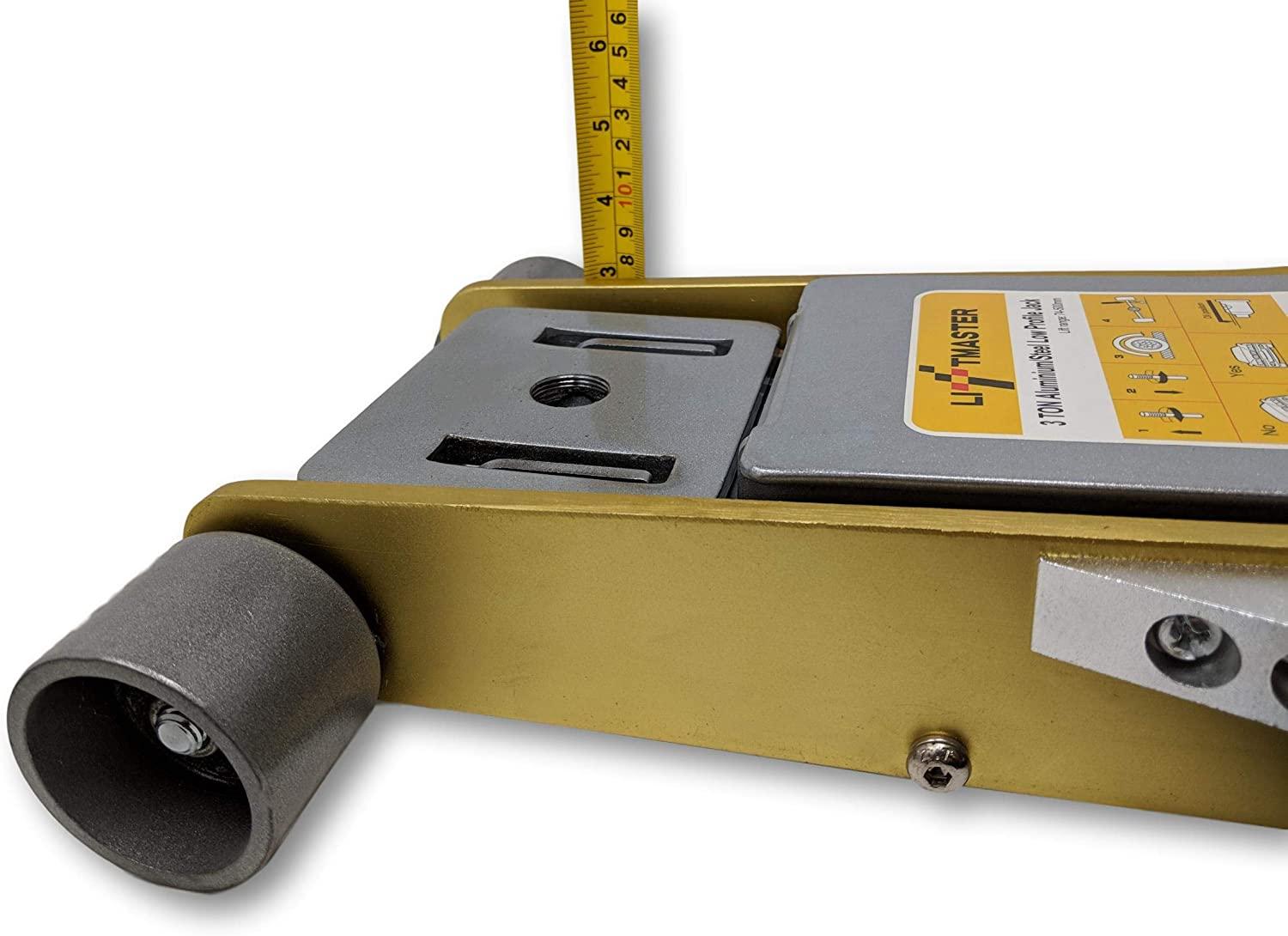 Lift 3 Ton Aluminum and Steel Low Profile High Lift Floor Jack