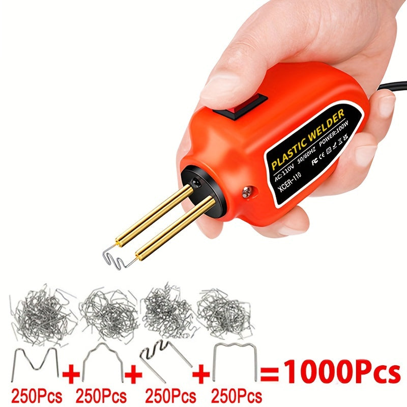 100W Plastic Welding Machine: The Perfect Tool for Car Bumper Repairs and PVC Soldering!