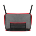 LarCapacity Car Seat Net Pocket, Handbag Purse Holder Bag Organizer StoraPet Net Barrier Dog Pouch Between Back Seats
