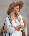 Aussie Straw Hat - Tan