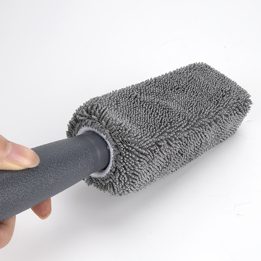 Car Cleaning Brush, Car Wheel Hub Cleaning Brush Wheel Rim Cleaner Detailing Brush Cleaning Tool For Car Trunk Motorcycle Auto