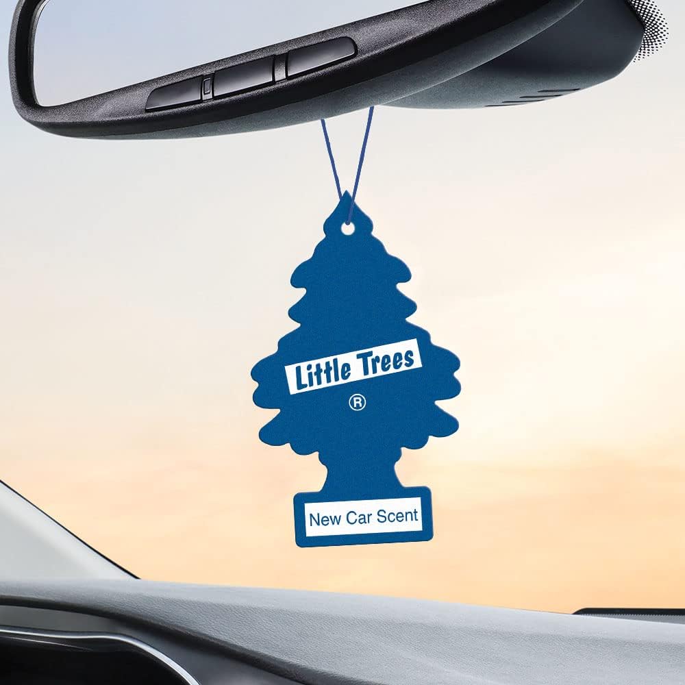 LITTLE TREES Air Fresheners Car Air Freshener. Hanging Tree Provides Long Lasting Scent for Auto or Home. Car Scent, 24 Air Fresheners