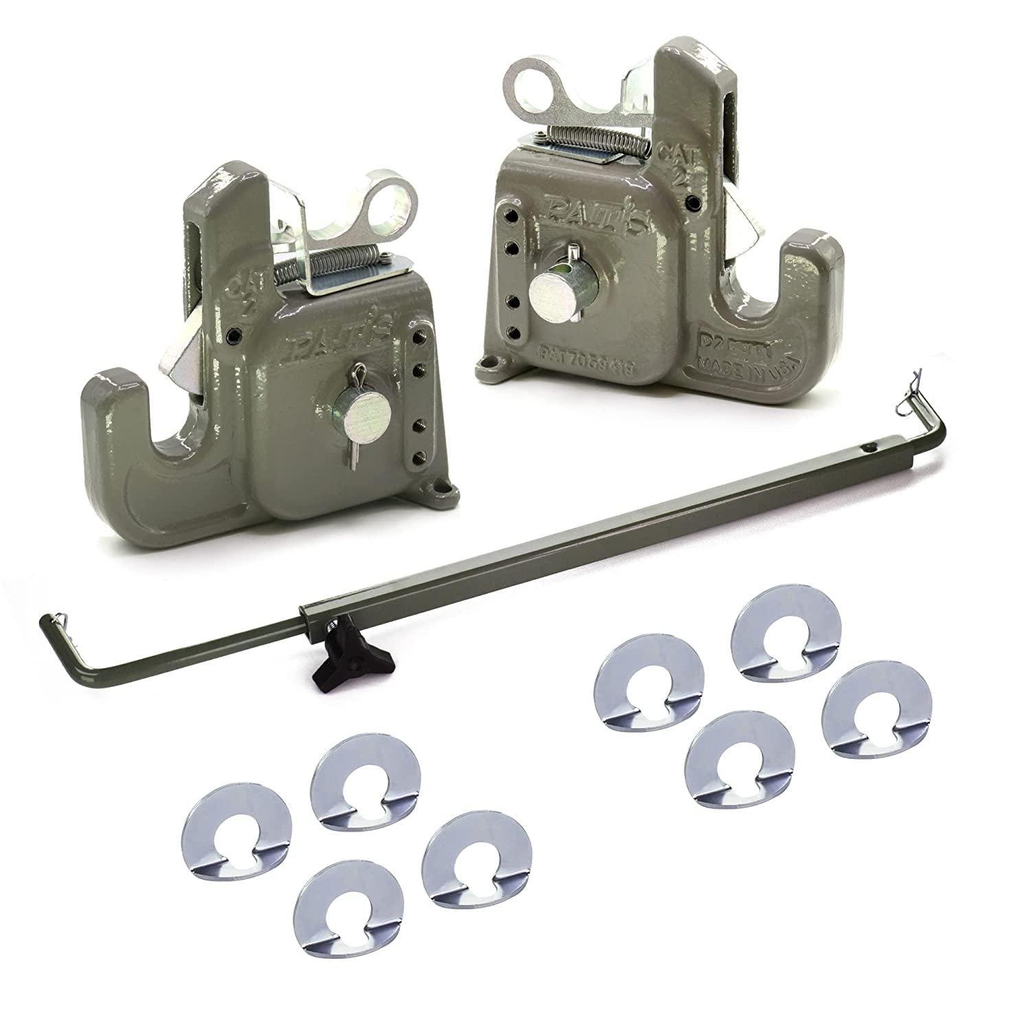 Category 2 Pat's Easy Chanw/ Stabilizer Bar - Best  Hitch System On The Market – Flexible, Durable & Affordable - Comes w/ 4 Pair of Washers