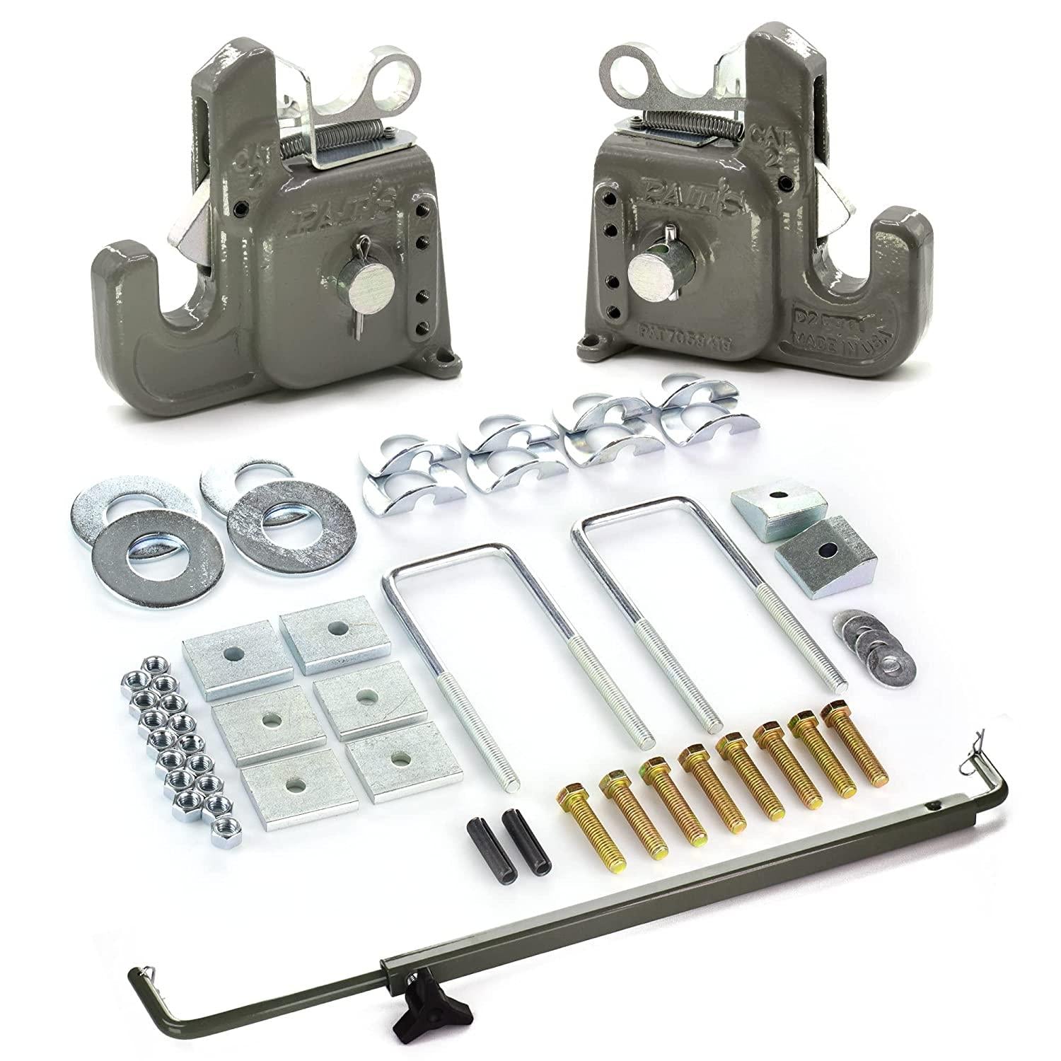 Category 2 Pat's Easy Chanw/ Stabilizer Bar - Best  Hitch System On The Market – Flexible, Durable & Affordable - Comes w/ 4 Pair of Washers