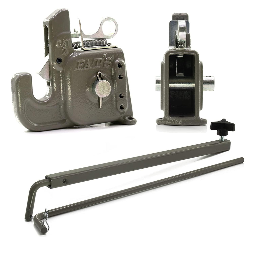 Category 2 Pat's Easy Chanw/ Stabilizer Bar - Best  Hitch System On The Market – Flexible, Durable & Affordable - Comes w/ 4 Pair of Washers